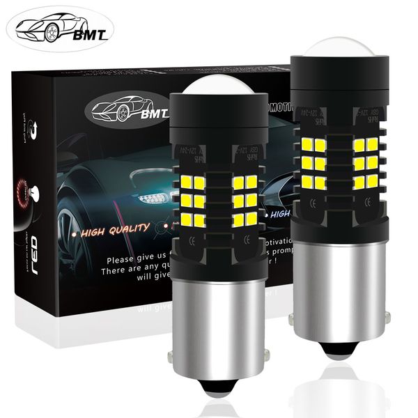 

bmt 1156 ba15s p21w p21 led bulb r5w r10w 21smd car turn signal lamp brake reverse tail light auto bulb 12v led white yellow red