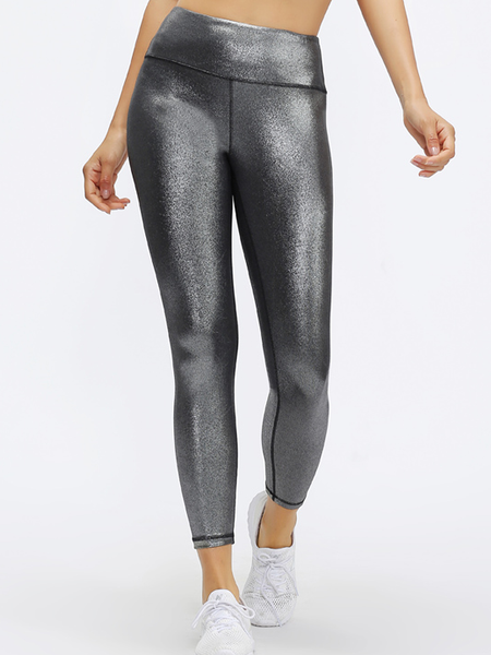 

2020 fashion hi rise 7|8 tight leather pants yoga leggings gym pants, White;red