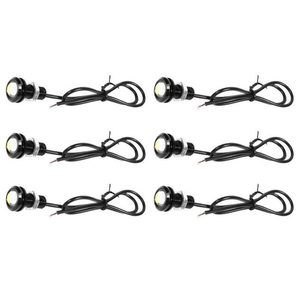 

18mm 12v car eagle eye led light running reverse parking signal lamp aluminum case high thermal conductivity auto light product