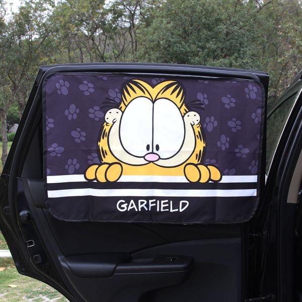 

1pc car window sunshade cover cartoon car window curtain kawaii magnetic side sun shade curtain universal side sunshade