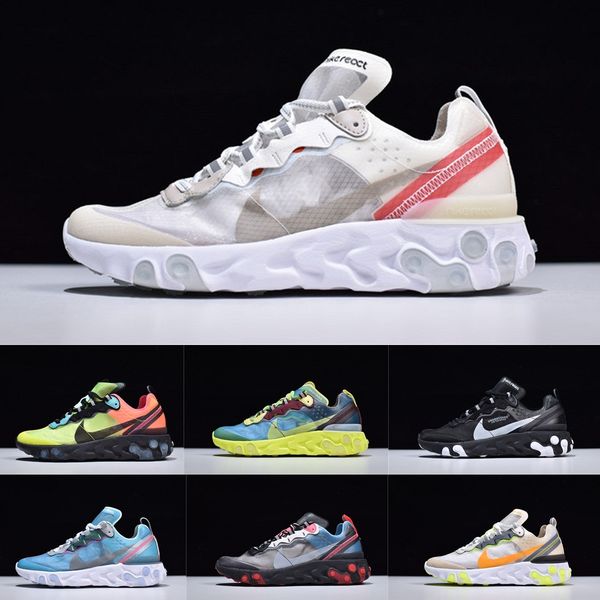 

[Лучшее качество] UNDERCOVER x React Element 87 низкий топ ретро кроссовки мужчины и женщины Air