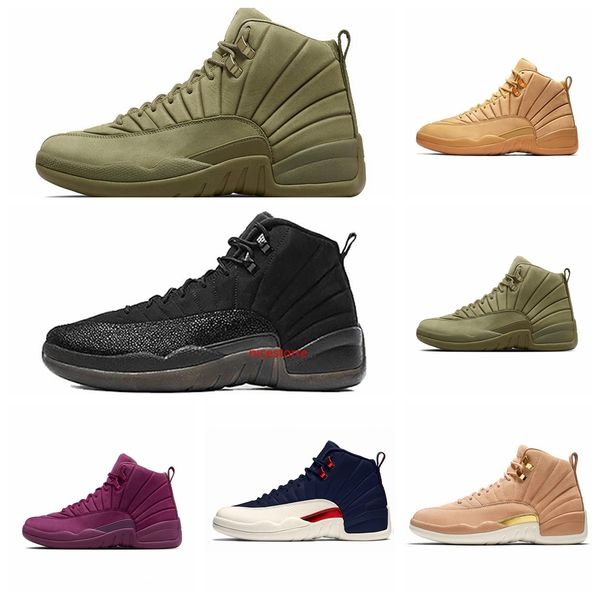 

12s mens basketball shoes new basketball shoes 12 bordeaux dark grey flu game 12s mens womens trainers zapatos