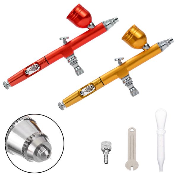 

ar180 7ml metal airbrush tool 0.2mm airbrush nozzle cleaning spray set brush for manicure air brush