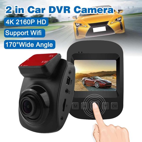 

4k wifi car dvr dvrs 2160p hd dashcam 60fps 96660 video recorder camera night vision dash cam 2019 hiddens type