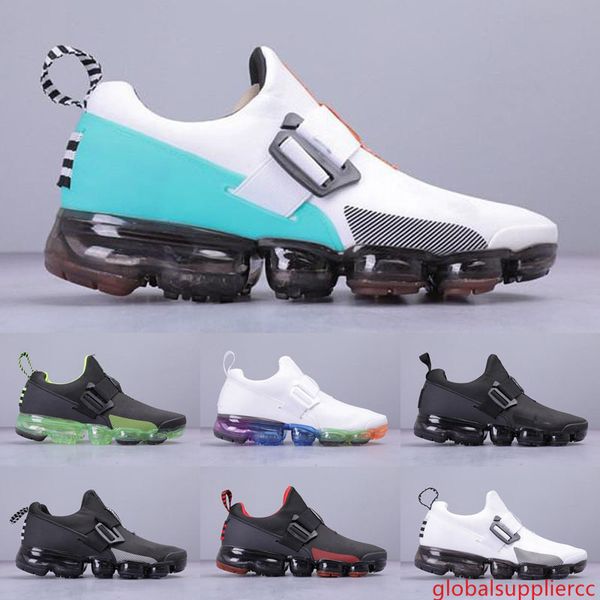 

2019 laser fuchsia utility running shoes for men triple white black reflective wolf grey designer mens trainers sports sneakers 40-46