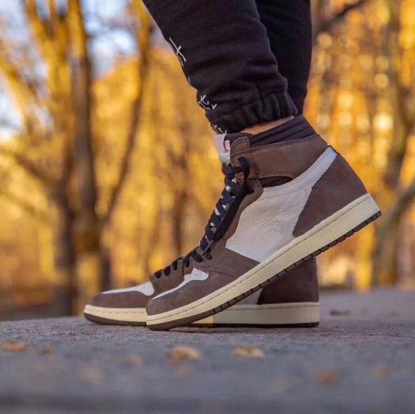 

2019 new mens basketball shoes travis x cd4487-100 mens sneakers cactus jack high og ts sp sale with box leather shoes