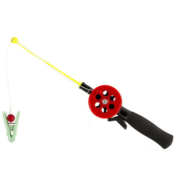 

33cm fishing rod mini portable kids children ice fishing pole with reel professional eva handle winter outdoor tackle