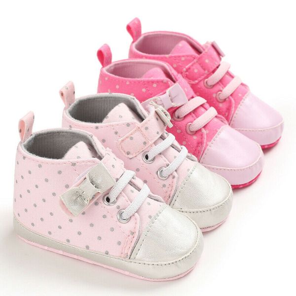 

spring auutmn baby canvas shoes newborn boys girls first walkers infant toddler soft bottom anti-slip prewalker sneakers 0-18m