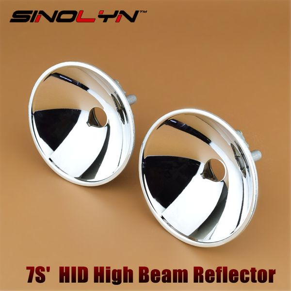 

sinolyn heat resisting 7s high beam reflector spotlight far shooting d2s/d2h/h7 socket hid xenon helogen lamp for car headlight