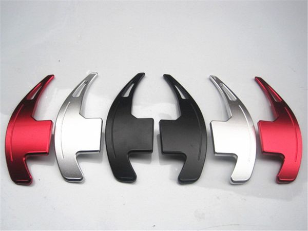 

aluminium alloy surface frosted car steering wheel shift paddle extension shifters replacement for mustang 2015-2017