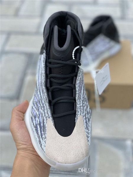 

authentic kanye west basketball shoes quantum 3m reflective suede overlays men sports sneakers designer running shoes eg1535 with box