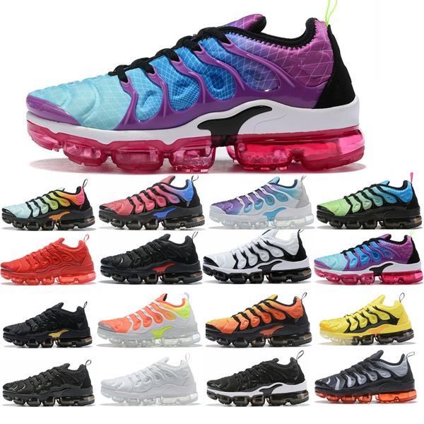 

2020 usa game royal tn plus designer sneaker running shoes triple black white volt violet sliver gradient men women aluminum sunset us 13