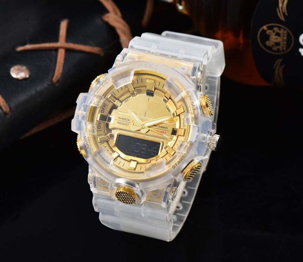 

2019 мужские часы марка спортивные часы g стиль наручные часы relogio masculino открытый militar мужские часы цифровой армии watch00, Slivery;brown