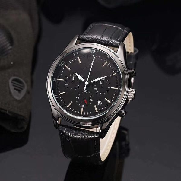 

2021 new ar brand men luxury fashion quartz-watch man leather belt wristwatches casual business male clock orologio uomo luxury, Slivery;brown