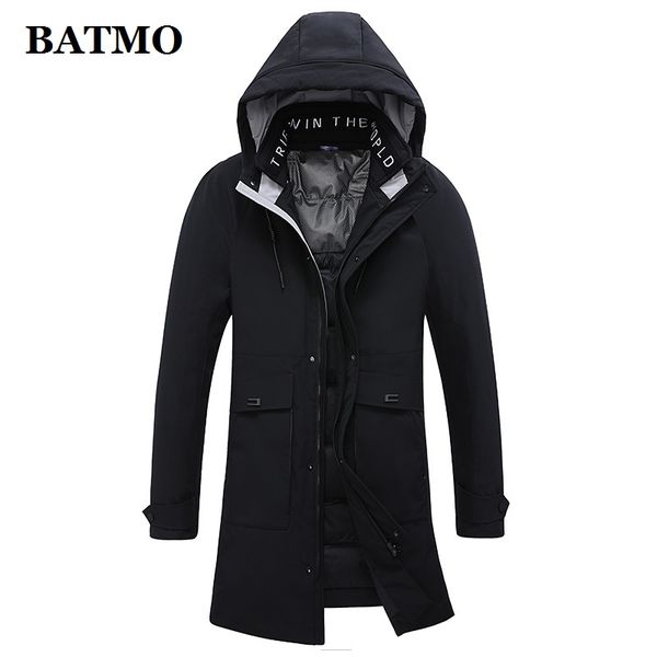 

2020 new arrival autumn&winter 90% white duck down jackets men,men's hooded down jackets ,plus-size m-4xl lz9906, Black