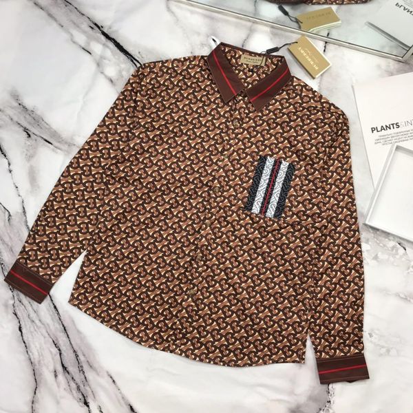 

19 uk fa hion luxury men de igner clothing long leeve plaid hirt men de igner clothe brand hirt de igner hirt tee hand