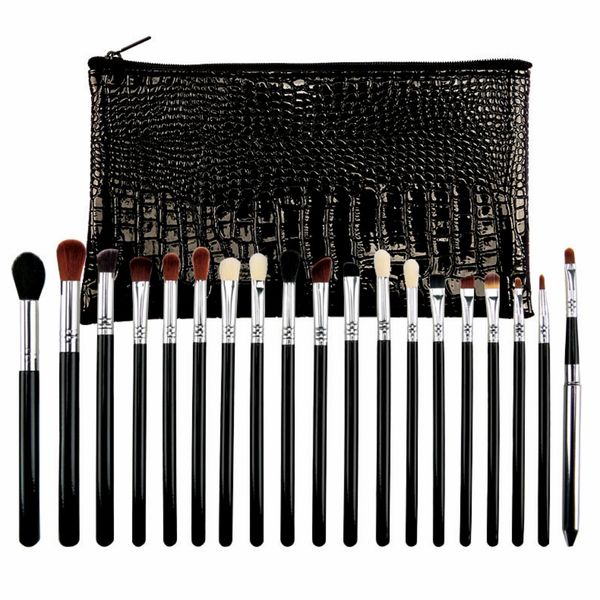 

19pcs makeup brushes set eye shadow highlighter blooming powder eyeliner eyelash lip make up brush cosmetic beauty tool kit