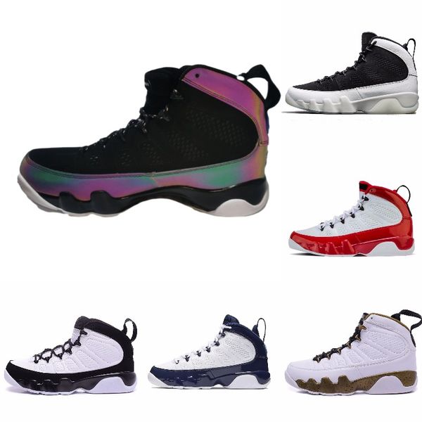 

new 9 9s dream it do it unc mop melo mens basketball shoes la og space jam men bred anthracite black sport sneakers designer size40-47