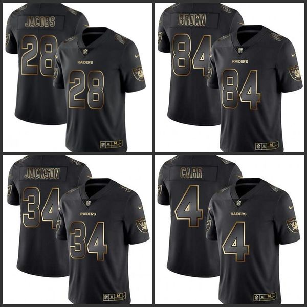raiders gold and black jersey