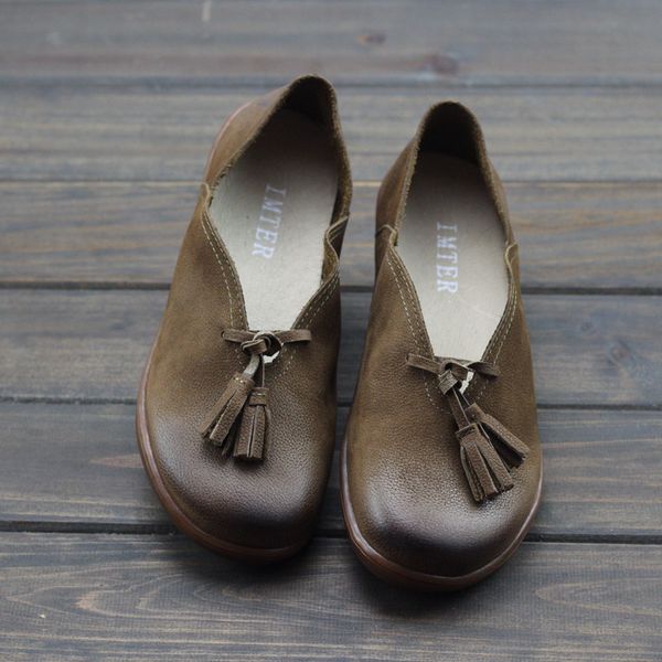 

genuine leather women flat shoes barefoot casual shoes woman flats ballerinas sneakers female footwear 2020 spring, Black