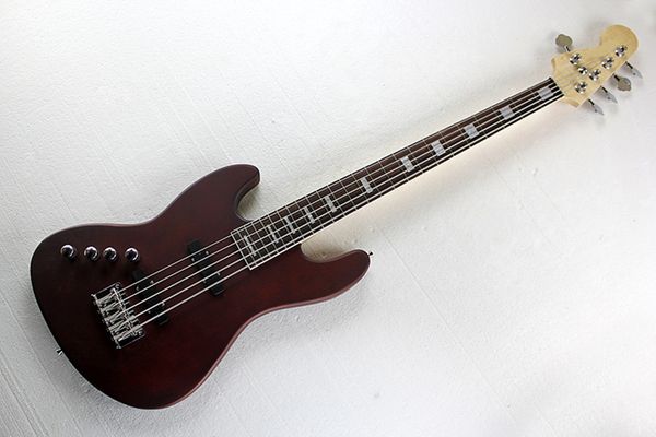 

factory custom new 5 strings rosewood fingerboard left-handed electric bass guitar with chrome hardware,2 pickups,offer customize