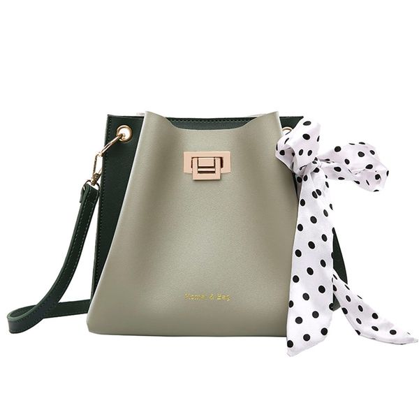 

женщины bucket bag 2019 новые поступления женский застежка твердая площади crossbody сумка минималистский плеча цепи посыльного сумки #zer