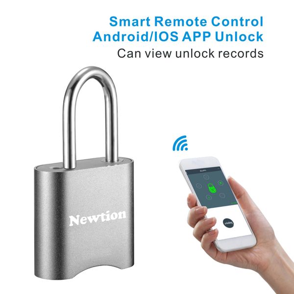 

smart remote control phone app bluetooth password door padlock