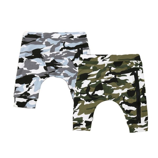 

new kids baby boy camouflage pants bottom toddler trousers cotton clothes, Blue