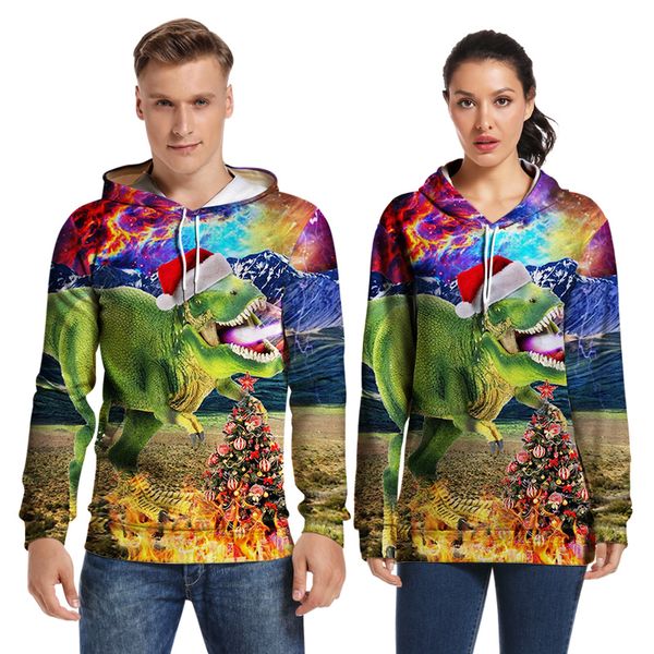 

2020 fashion 3d print hoodies sweatshirt casual pullover autumn winter streetwear outdoor wear women men hoodies 23405, Blue;black