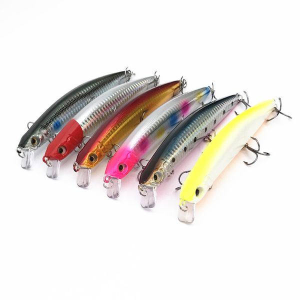 

6pcs 14cm/28g fishing lures diving bait hard fake baits hook tackle