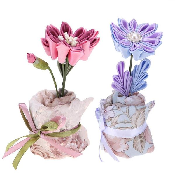 

flower air sachet freshener for wardrobe car truck toilet auto home office