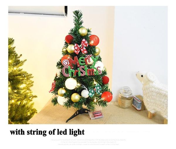 

60cm christmas tree decorations outdoor decorations for home table
