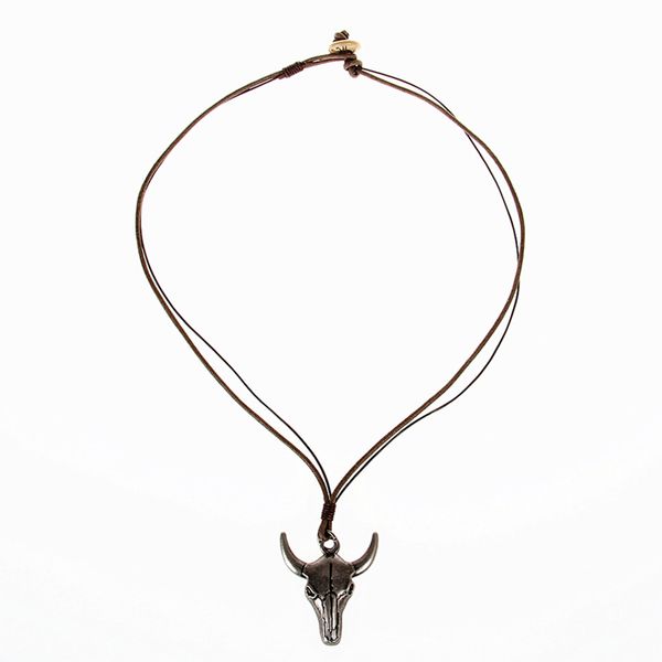 

mens western cowboy necklace jewelry, Silver