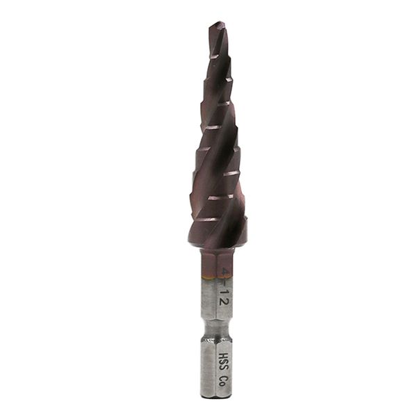 

drill bit cone 4-12mm 4-22mm universal hss steel 4-32mm enlarge tools mini step sharpening spiral flute metric hole cutter