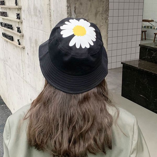 

2020 новый рыбак hat женских моды daisy pattern hat весна лето простого бассейн вс cap для женщин мужчина путешествия bucket, Blue;gray