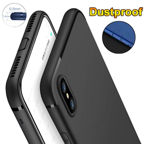 

jetjot silicone case for iphone xs max cover 7 8 plus x xr ultra slim silicone cover for iphone case for iphone xs/xs max/xr