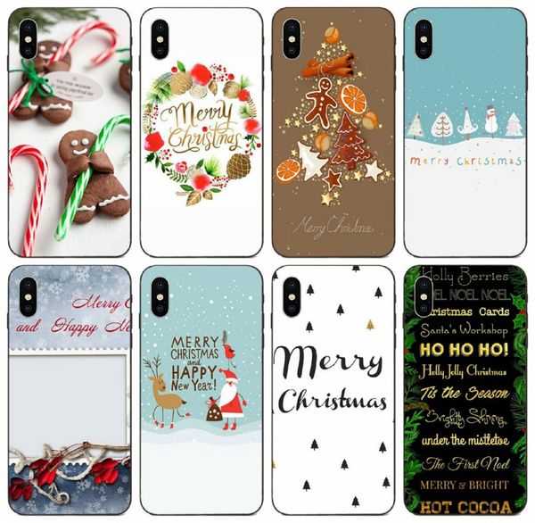 

[tongtrade] merry christmas gift happy new year case for iphone 11 pro x xs max xr 6s 5s 5c plus galaxy note 8 9 huawei nova 5t redmi 8 case