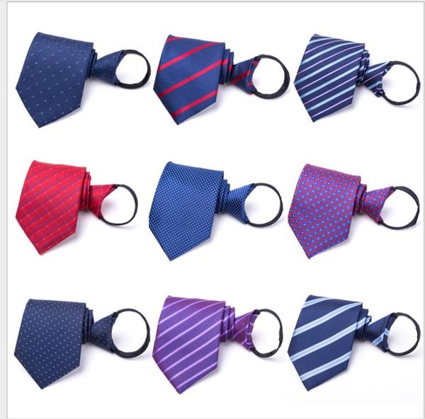 

men's formal wedding zipper tie, Blue;purple