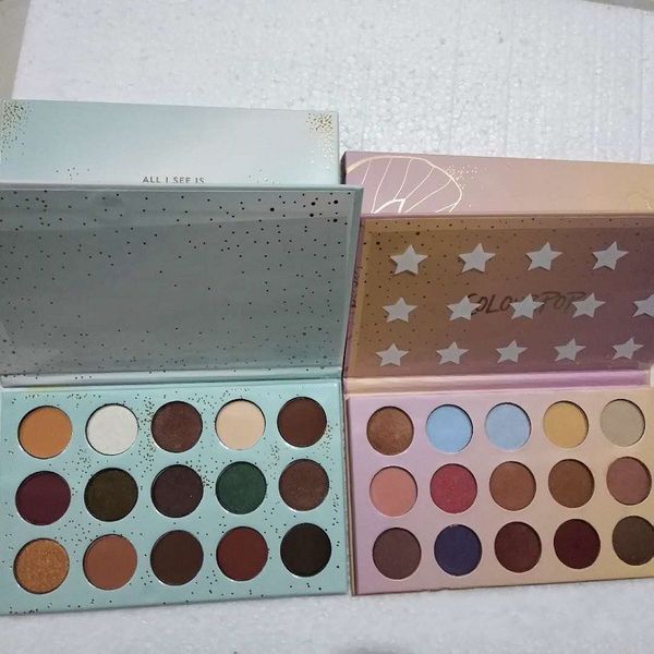 

brand colorpop all i see is magic state of mind 15 colors eyeshadow palette glitter matte shimmer makeup eyeshadows palette