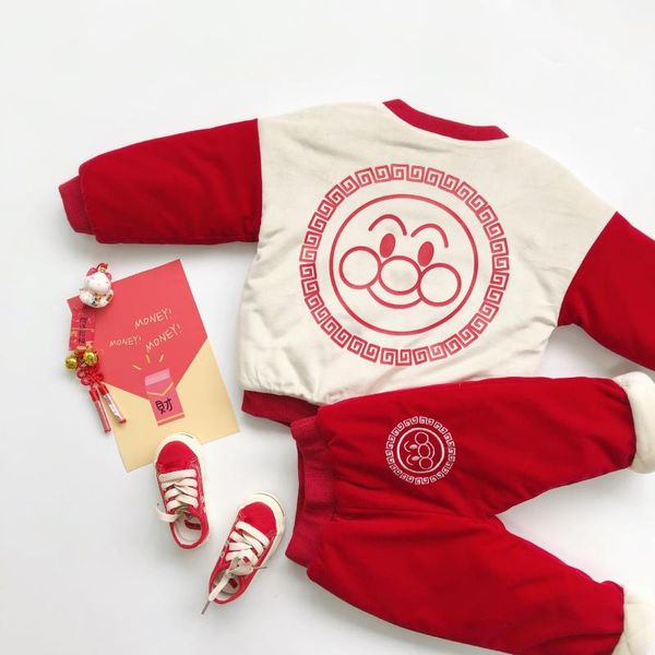 

tonytaobaby new winter outfit дл маликов и девоек каемиѬа ком дека одежда, White