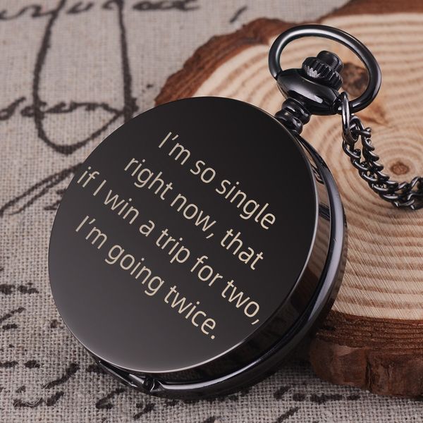 

smooth black/silver case quartz pocket watch full gift box women men fob watch clock arabic wholesale relogio de bolso, Slivery;golden