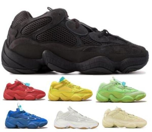 

black utility 500 кроссовки теневая соленая кость румяна камень пустынная крыса бегун волны канье уэст мужские женские дизайнерские кроссовк