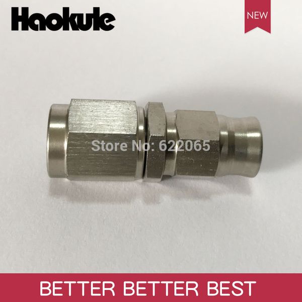

haokule stainless steel an3/3an 3/8-24unf threred hose end an3 to an3 ptfe hose end fitting brake system fittings