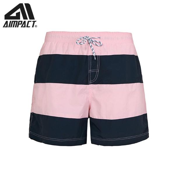 

men's board shorts surfing shorts bath suits swimming swimwear jogger quick dry strip color swim trunks with drawstring for men