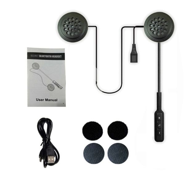 

wireless motor helmet bluetooth headset motorcycle helmet earphone dual stereo speaker handsmusic headphone for mp3 mp4