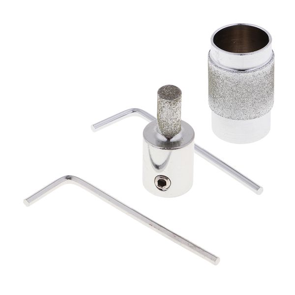 

2шт металлические витражи и алмазные шлифовальные головки бит diy craft supplies