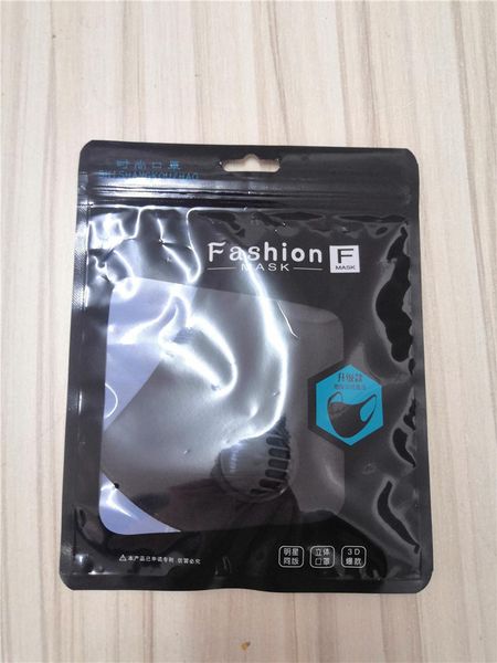 

Мода защитная маска для лица Черный нейлон Mouth маски с Valve Anti Dust Многоразовый моющийся Masque DHL Бесплатная доставка