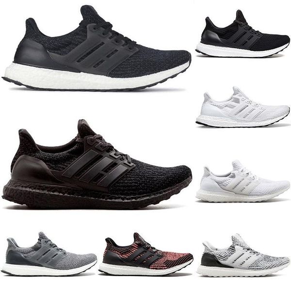 

4.0 3.0 ультра кроссовки мужчины женщины ядро тройной черный белый oreo cny primeknit мода тренер спортивные кроссовки размер 5-12 оптовая