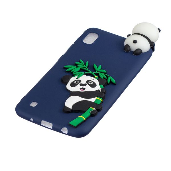 

for samsung a10/a50/a30 phone case 3d cartoon panda bamboo cellphone back shell shockproof smartphone cover
