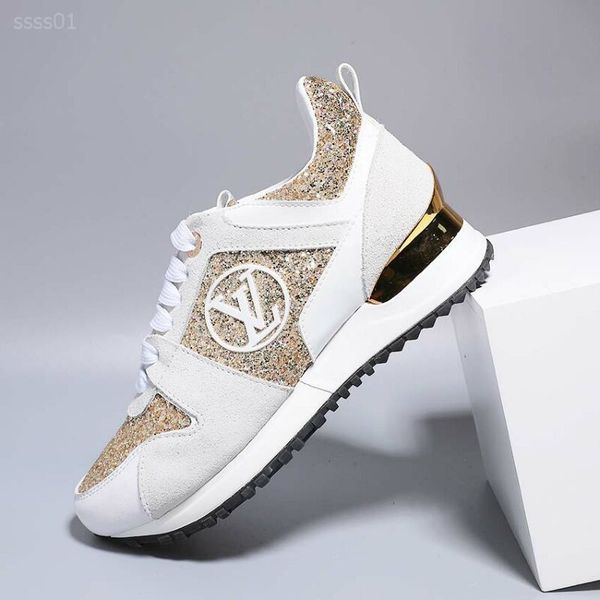 

mens shoes sneakers trainers shoes running shoe for men womens runners flats genuine leather fashionable racer luxury, Black